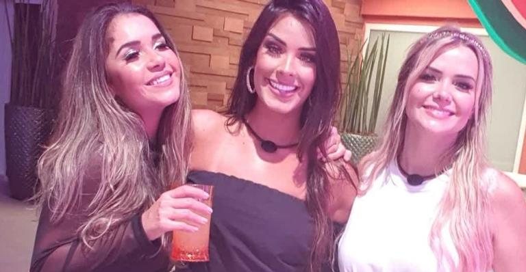 Gizelly, Ivy e Marcela não querem curtir a festa do líder - Reprodução/Feed BBB