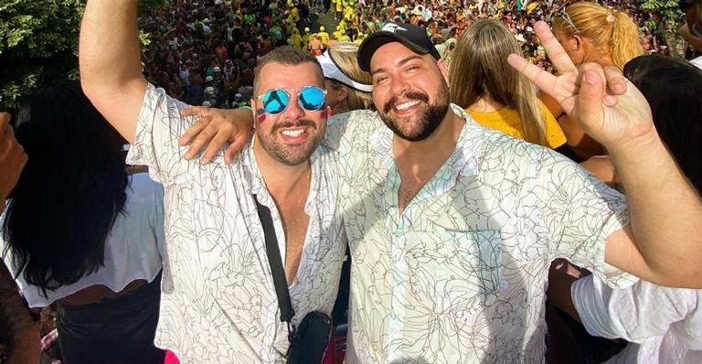 Tiago Abravanel celebra aniversário do marido Fernando Poli - Reprodução/Instagram