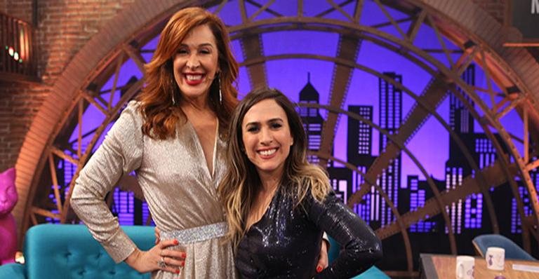 Atriz da Globo esteve no talk show de Tatá Werneck - Divulgação/Multishow