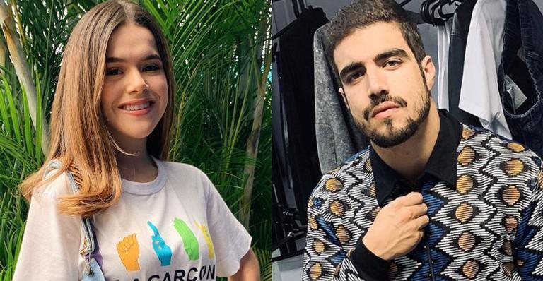 Maisa Silva e Caio Castro se aventuram pulando de paraquedas - Instagram