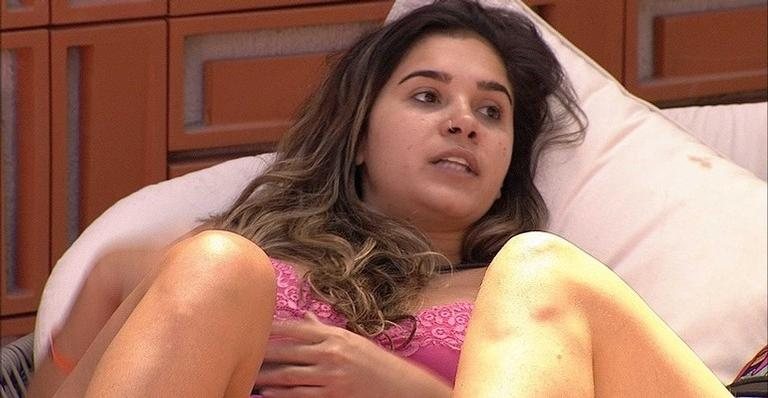 Gizelly comenta sobre saída de Flayslane e estratégia de votos - Reprodução/Globo