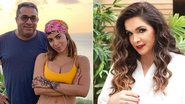 Namorando, pai da cantora Anitta flerta com Luiza Ambiel - Instagram