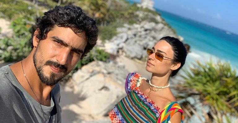 Renato Góes é flagrado por Thaila Ayala fazendo graça - Instagram