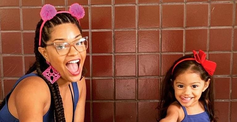 De quarentena, Juliana Alves posa agarradinha com a filha - Instagram