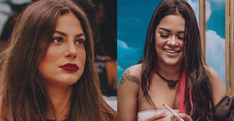 Em noite de desentendimentos dentro do reality, Mari Gonzalez perde a paciência com o comportamento fechado de Flayslane - Reprodução/Rede Globo