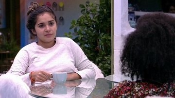 Gizelly fala sobre Felipe Prior ainda estar na casa - Reprodução/Globo