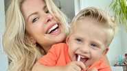 Karina Bacchi curte quarentena com o filho e cachorrinho rouba a cena na web - Instagram