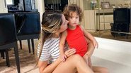 Thyane Dantas curte o dia com o filho caçula, Dom - Instagram