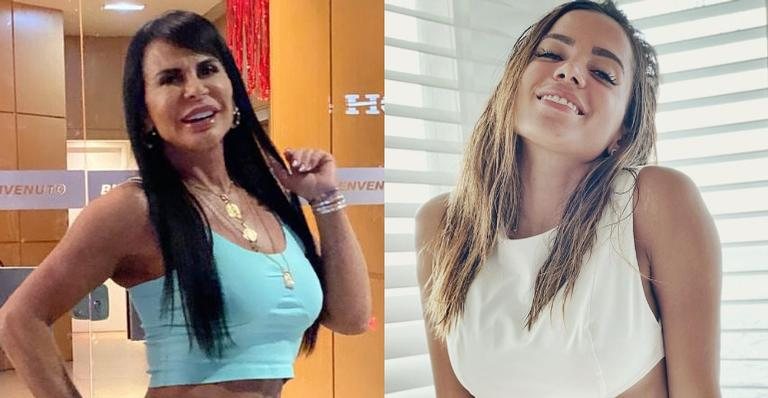 Gretchen celebra aniversário de Anitta e se declara para cantora - Instagram