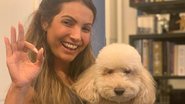 Patricia Poeta mostra treino de ginástica acompanhada do cachorrinho - Reprodução/Instagram