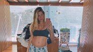 Giovanna Ewbank posa com look inusitado ao se preparar para organizar seu armário - Instagram