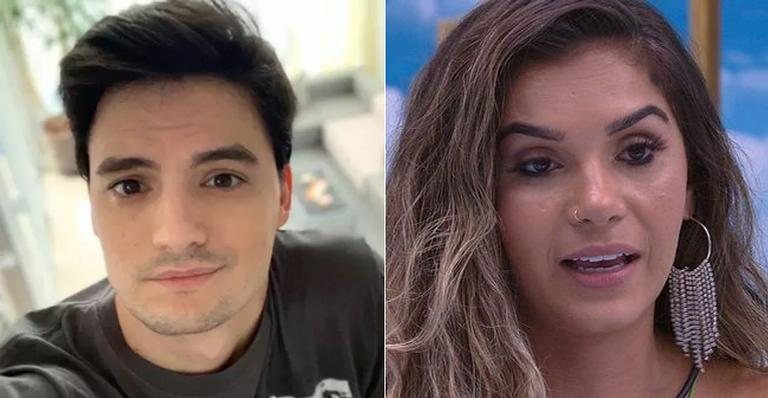 BBB20: Felipe Neto critica fãs de Gizelly e causa na web - Instagram/TV Globo