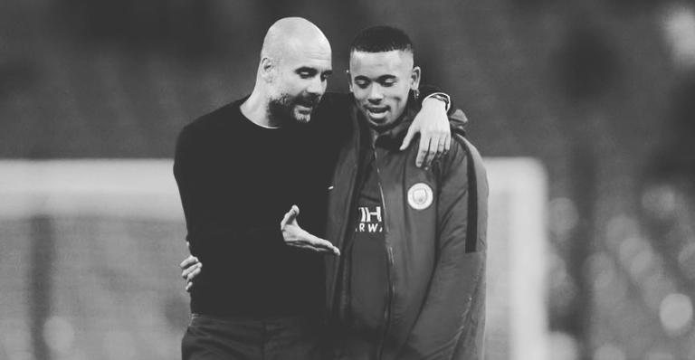 Gabriel Jesus lamenta a morte da mãe de Pep Guardiola - Divulgação/Instagram