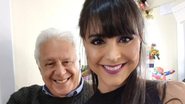 Antonio Fagundes recebe carinho de esposa - Instagram