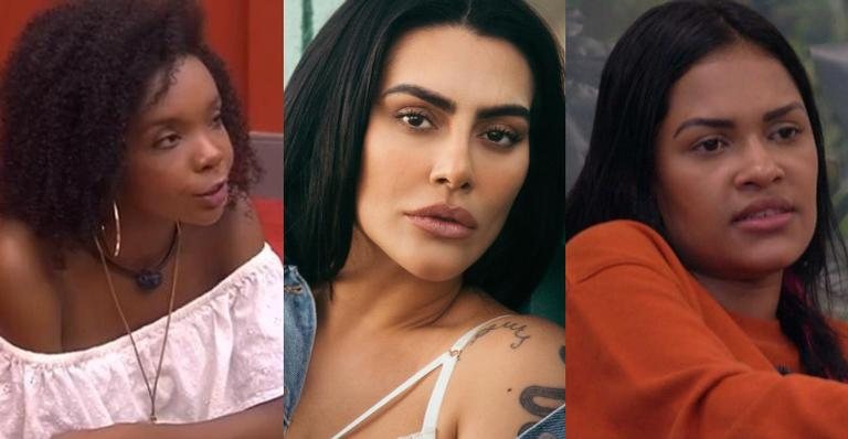 BBB20: Cleo declara torcida para Thelma e critica Flayslane: ''Muito falsa'' - TV Globo/Instagram