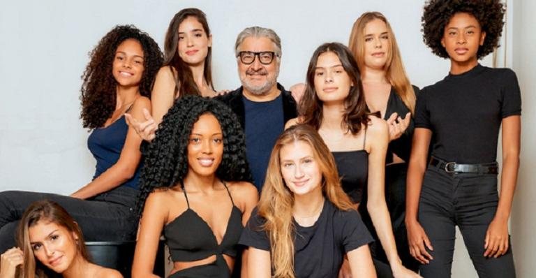 Com Luma Leal, Raquel Sallon, Bruna Ravaglia, Amanda Brandão e Sthefany Tomaz, Mell Zaccanaro, Greice Fontes e Paula Lacroix. - Cadu Pilotto