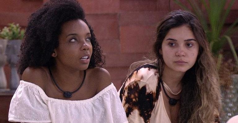 BBB20: Em conversa com Thelma, Gizelly dispara: ''Não estou me vendo saindo'' - TV Globo