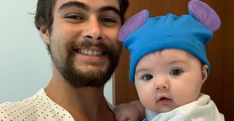 Rafa Vitti compartilha clique de sua manhã com Clara Maria - Instagram