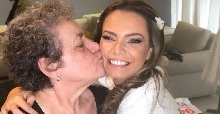 Milena Toscano lamenta a morte da mãe, dona Maria Goretti - Reprodução/Instagram