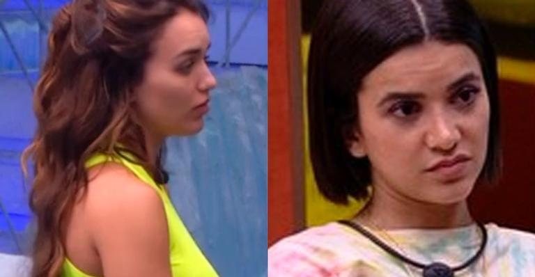 Sisters se cutucaram na última noite durante uma conversa - Divulgação/TV Globo