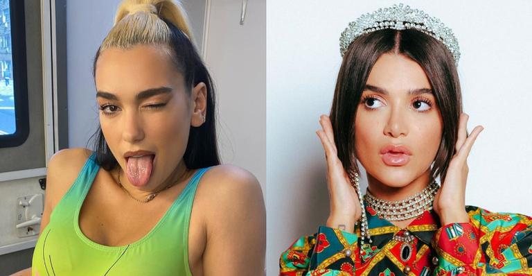 Dua Lipa reage à Manu ensinando brothers a dançar sua música - Reprodução/Instagram