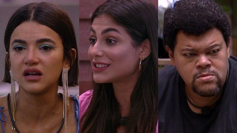 Babu, Mari e Manu estão no paredão desta semana - Diuvlgação/TV Globo