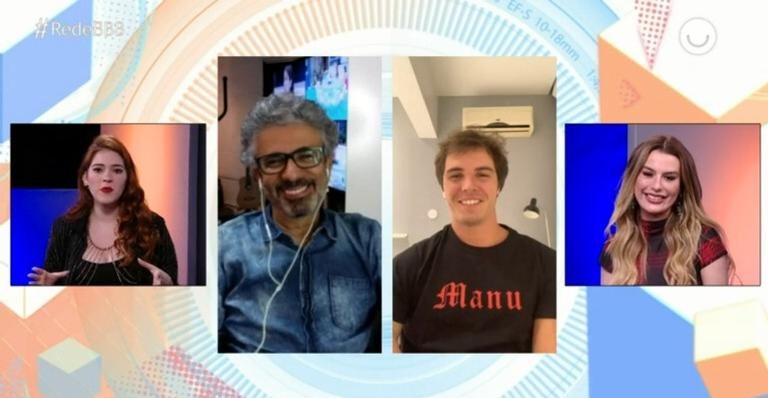 BBB20: Pai de Manu revela sentimento na final do reality - Reprodução/Crédito: Gshow