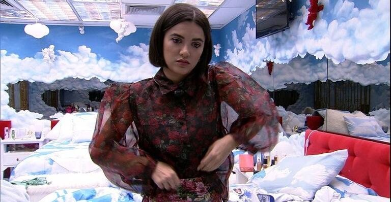 Manu Gavassi se arrumando para a final do BBB20 - Reprodução/Globo