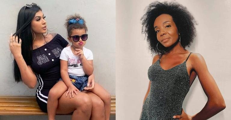 Representatividade! Filha de Pocah encanta dizendo: ''Quero ser igual a Thelminha'' - Instagram