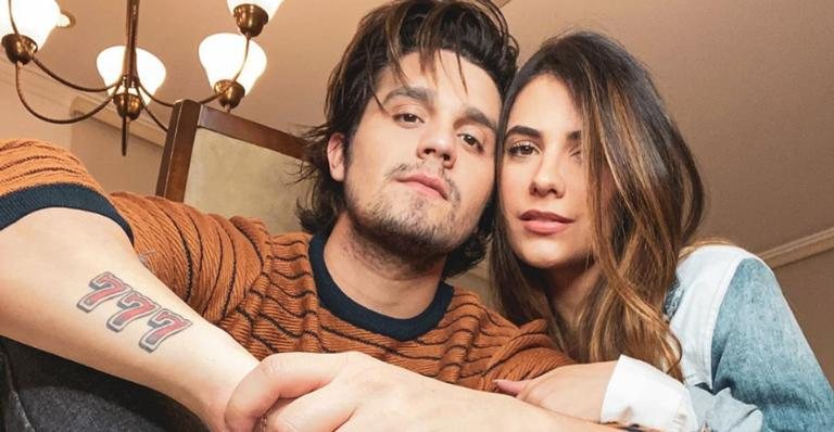 Luan Santana parabeniza a noiva Jade Magalhães - Instagram