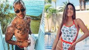 Após trocarem flertes nas redes, Gui Araújo é flagrado na casa de Anitta - Reprodução/Instagram/TikTok