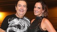 Faustão aparece com os três filhos no dia de seu aniversário - Manuela Scarpa/BrazilNews