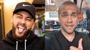 Neymar Jr. parabeniza Daniel Alves - Reprodução/Instagram