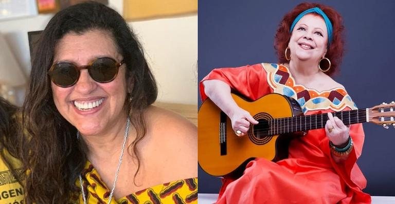 Regina Casé relembra clique antigo para homenagear Beth Carvalho - Instagram