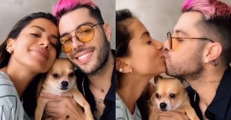 Em live com amigos, Gui Araújo revela se está namorando Anitta - Reprodução/TikTok