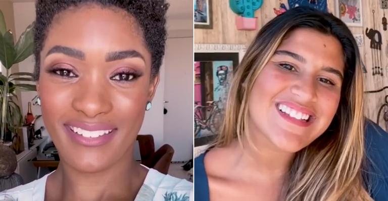 Erika Januza e Giulia Costa se unem em ação em homenagem ao Dia das Mães - Instagram