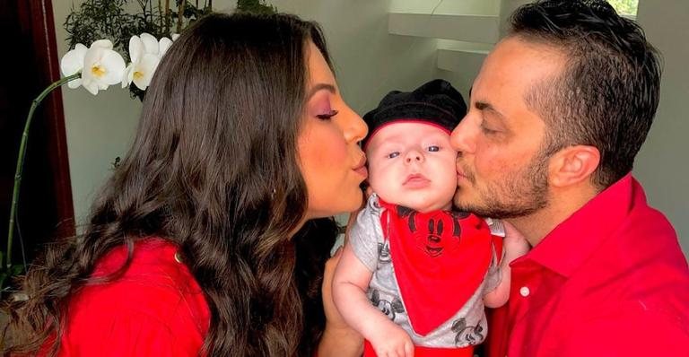 Thammy Miranda e Andressa Ferreira celebram 4 meses do filho - Instagram