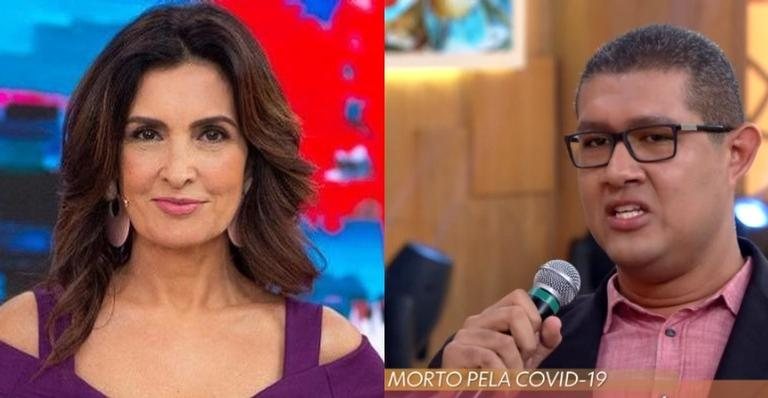 Fátima Bernardes lamenta morte de convidado do 'Encontro' - Divulgação/TV Globo