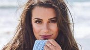 Lea Michele, estrela de Glee, posa exibindo barriguinha de grávida - Instagram