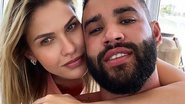 Andressa Suita e Gusttavo Lima recebem ''visita'' de boi - Reprodução/Instagram