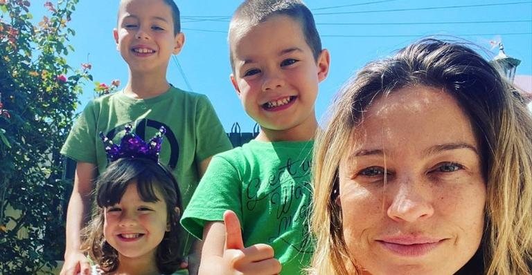 Luana Piovani encanta ao publicar foto com os filhos - Reprodução/Instagram