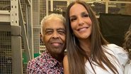 Ivete Sangalo compartilha clique ao lado de Gilberto Gil - Instagram