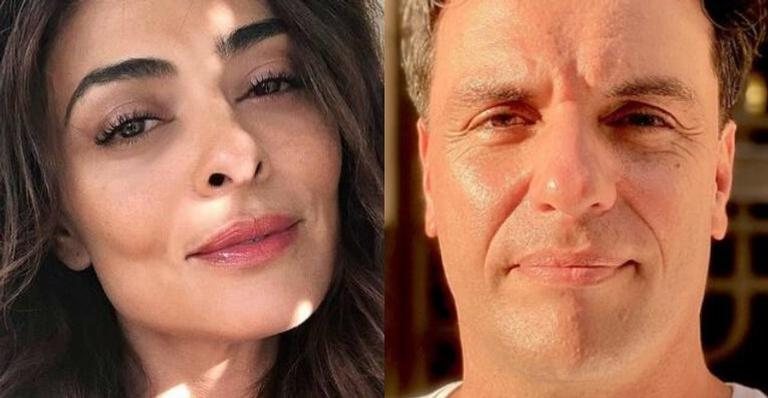 Juliana Paes e Rodrigo Lombardi relembram novela juntos - Instagram