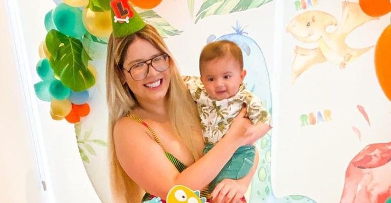 Léo, filho de Marília Mendonça, encanta ao cantar com a mãe - Instagram