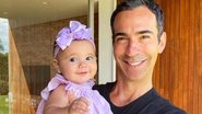 César Tralli fala sobre saudade da filha, Manuella - Reprodução/Instagram