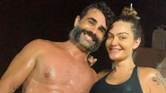 Ao lado do marido, Laura Keller exibe barrigão na reta final da gravidez - Reprodução/Instagram