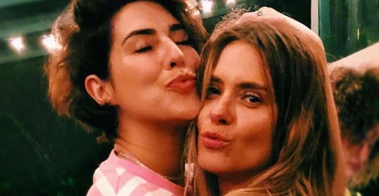 Carolina Dieckmann parabeniza Fernanda Paes Leme - Instagram