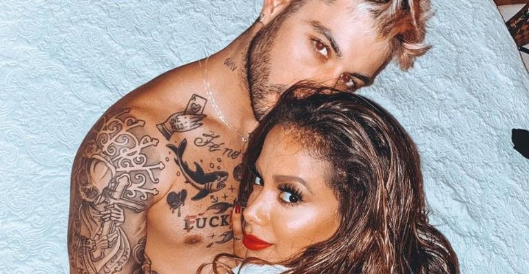 Anitta e Gui Araújo fazem desafio de casal e divertem a web - Instagram