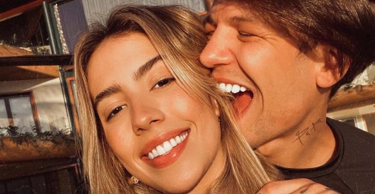 Saulo Poncio mostra ao ultrassom de Gabi Brandt - Instagram