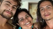 Em clima nostálgico, Valéria Alencar relembra momentos com os filhos - Reprodução/Instagram